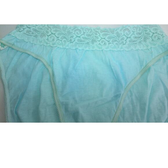 Vintage Myonne Blue Hi Leg Panties Bloomers Size 6 NEW - Picture 3 of 8